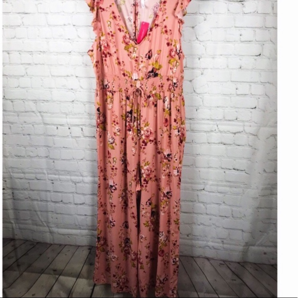 💐 flannel jumpsuit